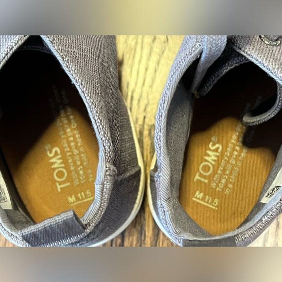 Men’s Toms High Tops | Grey | Size 11.5 - Picture 6 of 6